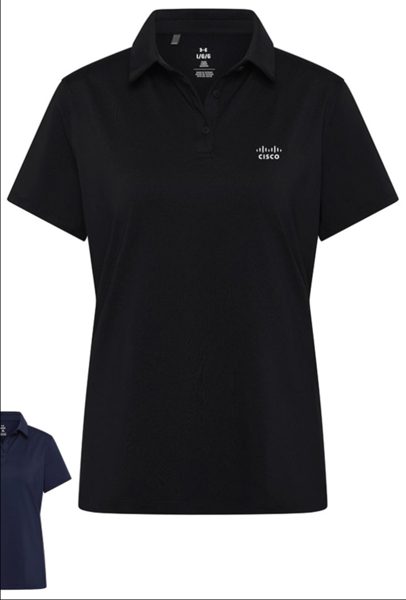 Under Armour Corporate Polo (Women's) - Black